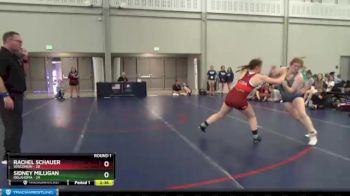 164 lbs Round 1 (8 Team) - Rachel Schauer, Wisconsin vs Sidney Milligan, Oklahoma