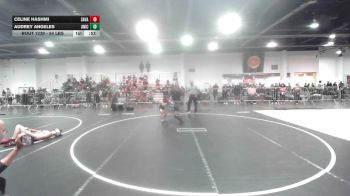 54 lbs Semifinal - Celine Hashmi, Savage House WC vs Audrey Angeles, Aniciete TC
