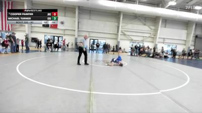 80 lbs Champ. Round 1 - Michael Turner, Green River Grapplers vs Cooper Painter, JWC