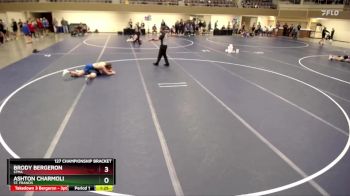 127 Championship Bracket Champ. Round 3 - Ashton Charmoli, St. Francis vs Brody Bergeron, STMA