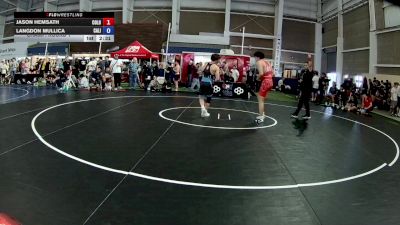 150 lbs Champ. Round 1 - Jason Hemsath, Colorado vs Langdon Mullica, California