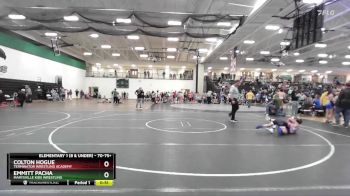 70-75+ 3rd Place Match - Colton Hogue, Terminator Wrestling Academy vs Emmitt Pacha, Marysville Kids Wrestling