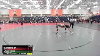 125 lbs Cons. Round 2 - Uriah Morris, Pitt-Bradford vs Jacob Deysher, RIT