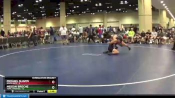 145 lbs Cross Bracket (8 Team) - Michael Slavov, Beach Boyz vs Meison Broche, TOWC Spartans