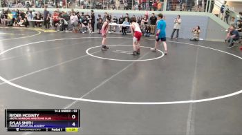 92 lbs Cons. Round 3 - Ryder McGinty, Arctic Warriors Wrestling Club vs Sylas Smith, Pioneer Grappling Academy