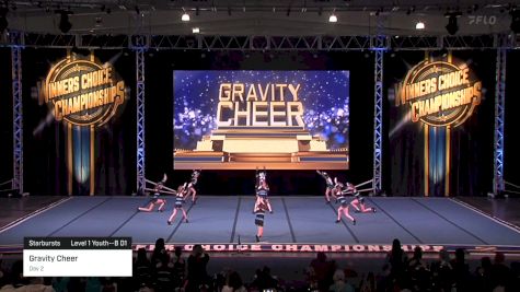 Gravity Cheer - Day 2 [2024 Starbursts Level 1 Youth--B D1] 2024 Winner's Choice Championships - Mohegan Sun