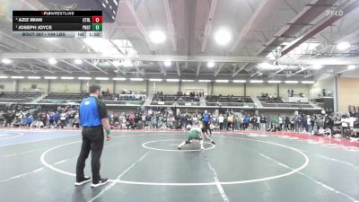 144 lbs Semifinal - Aziz Mian, Central vs Joseph Joyce, Ponaganset