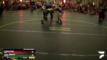 75 lbs 1st Place Match - Liam Arroyo, Olympic vs Jj Sullivan, Apex