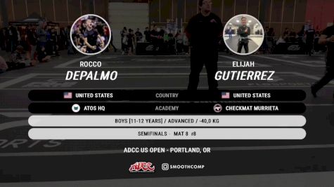 Rocco DePalmo vs Elijah Gutierrez 2026 ADCC Portland Open