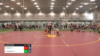 60 lbs Quarterfinal - Maddox Stultz, Team Hammer-OH vs Crue Hatchell, Elite Athletic Club DZ