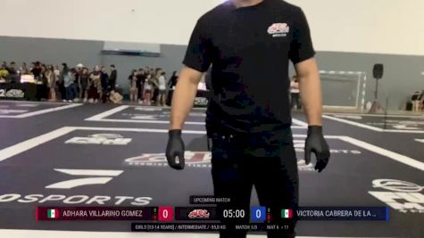 Adhara Villarino Gomez vs Victoria Cabrera De La Vega 2025 ADCC Guadalajara Open
