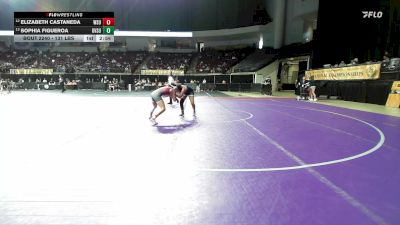 131 lbs Consi Of 8 #1 - Elizabeth Castaneda, Washington State vs Sophia Figueroa, Grand Valley State