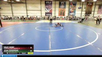 52 lbs Rd# 1 9:00am Friday - Wiley Derby, Minnesota Funky Singlets vs Ziyan Muhammad, Ranger Wrestling Club