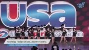 Foothill High School (North Tustin) - JV Song/Pom Advanced -- Large (10-23) [2023 JV Song/Pom Advanced -- Large (10-23) Day 2] 2023 USA Spirit & Junior Nationals/Collegiate Championships