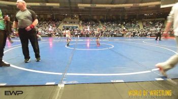 52 lbs Consi Of 8 #2 - Lane Pankaskie, Claremore Wrestling Club vs Kai Parker, Alpha Elite