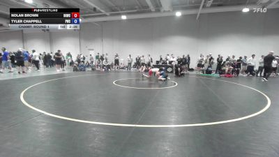 57 lbs Champ. Round 1 - Nolan Brown, Big Game Wrestling Club MT vs Tyler Chappell, Pittsburgh Wrestling Club