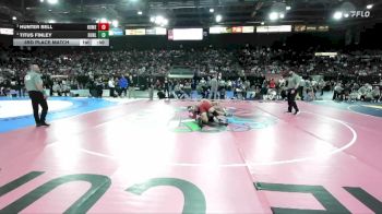 4A 190 lbs 3rd Place Match - Titus Finley, Buhl vs Hunter Bell, Homedale