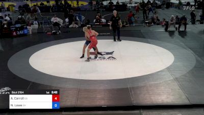 175 lbs Cons 64 #2 - Aiden Carroll, GA vs Nathaniel Lowe, GA