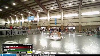 116 lbs Quarterfinal - Claire Lancaster, Oklahoma vs Hepua Salter, Hawaii