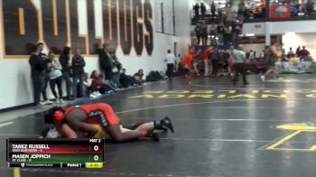 285 lbs Round 1 (12 Team) - Tarez Russell, Ohio Northern vs Masen Joppich, St. Clair
