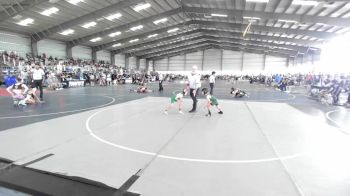 46 lbs 3rd Place - Clay Randall, NAZ Grapplers vs Ezekiel Perales, EP Enforcers