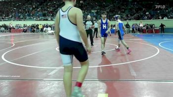 118 lbs Consi Of 64 #2 - Grady Grubaugh, Altus JH vs Jackson Brooks, Newcastle Youth Wrestling