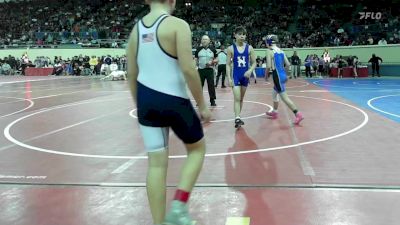 118 lbs Consi Of 64 #2 - Grady Grubaugh, Altus JH vs Jackson Brooks, Newcastle Youth Wrestling