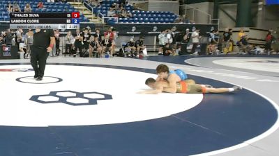 120 lbs Champ. Rd Of 64 - Thales Silva, California vs Landon Clore, Maryland