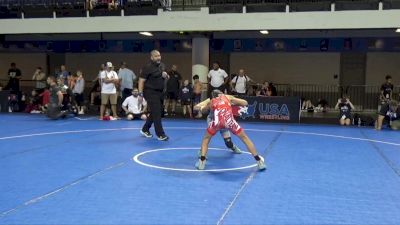 86 lbs Cons. Semis - James Windholtz, Trojan Wrestling Academy vs Gideon Ayers, The Wrestling Academy