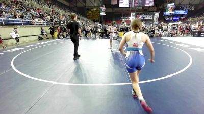 112 lbs Round Of 64 - Kayla Batres, CT vs Drea Kruse, NE