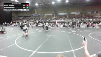 98 lbs Consi Of 8 #2 - Ethan Jenkins, Unattached vs Zianna Propst, Duran Elite