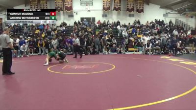 106 lbs Quarterfinal - Andrew Mlynarczyk, St Edward vs Connor Maddox, Westfield