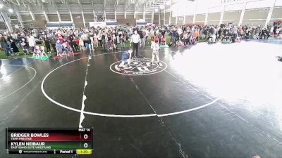 118 lbs Cons. Round 2 - Kylen Neibaur, East Idaho Elite Wrestling vs Bridger Bowles, Team Prestige