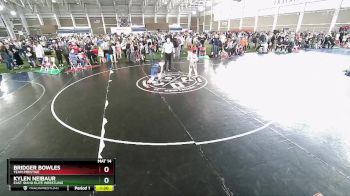 118 lbs Cons. Round 2 - Kylen Neibaur, East Idaho Elite Wrestling vs Bridger Bowles, Team Prestige