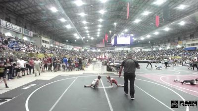 46 lbs Round Of 32 - Mason Pevler, No Team vs Romen Craft, No Escape Wrestling