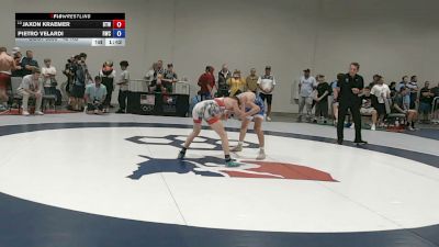 48 kg Cons. Sub-rd Of 16 - Jaxon Kraemer, Best Trained Wrestling vs Pietro Velardi, Ruthless Wrestling Club
