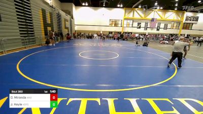 141B lbs Rr Rnd 1 - Daniel Miranda, Arizona State vs Justin Hoyle, Hofstra