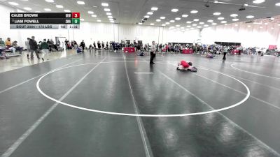 175 lbs Quarters - Liam Powell, Sarbacker Wrestling Academy vs Caleb Brown, DC Elite Wrestling