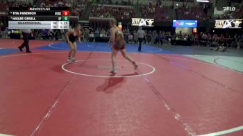 144 lbs Quarterfinal - Hailee Orgill, Deer Park vs Tita Fandrich, Darkhorse Wrestling Club