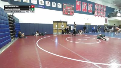 146 lbs Cons. Round 4 - Joseph Enriquez, El Toro vs Kyle Christopher, Warhammer WC