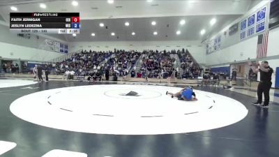 145 lbs Cons. Round 2 - Faith Jernigan, Cerritos College vs Jeslyn Ledezma, Westcliff University