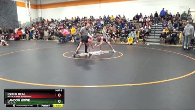 95 lbs Quarterfinal - Landon Howe, DC Elite vs Ryker Beal, Belle Plaine Wrestling