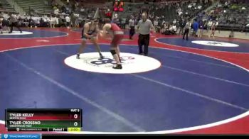 5A 220 lbs Champ. Round 1 - Tyler Kelly, Benton High vs Tyler Crossno, Greenwood High