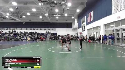 120 lbs Cons. Round 4 - Paul Varela, Etiwanda vs Emiliano Cantu, Mayfair