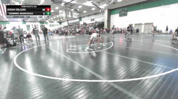 106 lbs Quarterfinal - Dominic Marchack, Eierman Elite vs Josiah Zellers, Open Mats