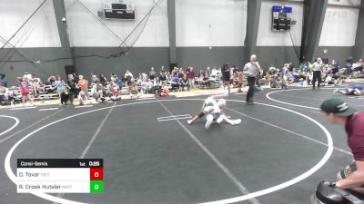 70 lbs Consolation - Diego Tovar, Victory Wrestling-Central WA vs Raiden Crook Hutsler, White River Jr. WC
