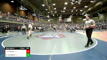 Cons. Round 1 - Zachary Carter, Crimson Cliffs High vs Ashton Stoddard, Desert Hills