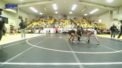 138 lbs Semifinal - Corey Harris, Tulsa Union Girls vs Jordyn Merrick, Har-Ber High School