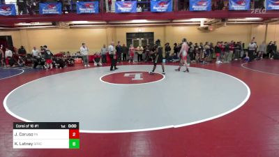 182 lbs Consi Of 16 #1 - James Caruso, Pinkerton Academy vs Kymari Latney, Springfield Central