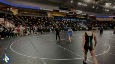 145 lbs Champ. Round 1 - Clara Meyer, Lee`s Summit vs Effie Winkle, Wahlert Catholic